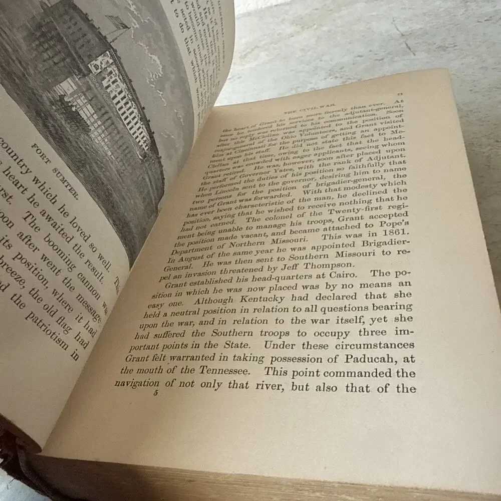 Life of Gen. Grant Occidental Publishing Co 1885 William Ralston Balch